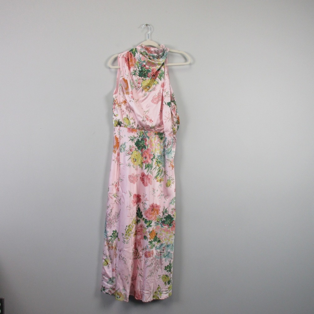 Petal & Pup Pink Floral Midi Dress